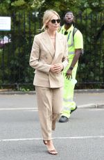 SIENNA MILLER Arrives at 2019 Wimbledon Tennis Championships 07/08/2019