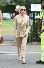 SIENNA MILLER Arrives at 2019 Wimbledon Tennis Championships 07/08/2019