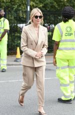 SIENNA MILLER Arrives at 2019 Wimbledon Tennis Championships 07/08/2019