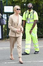 SIENNA MILLER Arrives at 2019 Wimbledon Tennis Championships 07/08/2019