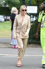 SIENNA MILLER Arrives at 2019 Wimbledon Tennis Championships 07/08/2019
