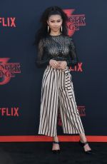 SIERRA CAPRI at Stranger Things, Season 3 Premiere in Santa Monica 06/28/2019