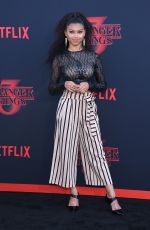 SIERRA CAPRI at Stranger Things, Season 3 Premiere in Santa Monica 06/28/2019