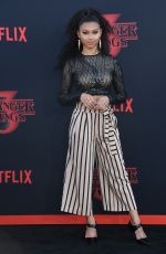 SIERRA CAPRI at Stranger Things, Season 3 Premiere in Santa Monica 06/28/2019