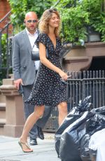 SILKE HAJUNGA Leaves Sevilla Restaurant in New York 07/15/2019