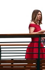 SIMONA HALEP Arrives at Wimbledon Tennis Championships Men