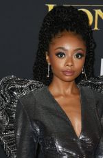 SKAI JACKSON at The Lion King Premiere in Hollywood 07/09/2019