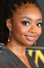 SKAI JACKSON at The Lion King Premiere in Hollywood 07/09/2019