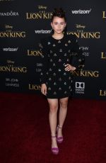 SKY KATZ at The Lion King Premiere in Hollywood 07/09/2019