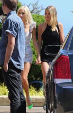 SOFIA RICHIE and PIA MIA PEREZ at Nobu in Malibu 07/01/2019