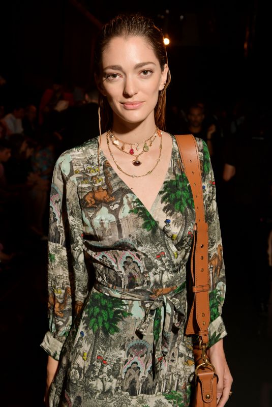 SOFIA SANCHEZ at Schiaparelli Haute Couture Fall/Winter 2019/2020 Show at Paris Fashion Week 07/01/2019