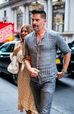 SOFIA VERGARA and Joe Manganiello at Avra Restaurant in New York 07/17/2019