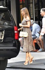 SOFIA VERGARA Leaves Her Hotel in New York 07/17/2019