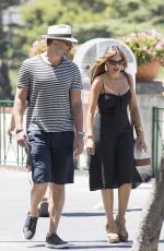 SOFIA VERGARA Out for Lunch on Vacationing in Capri 07/11/2019