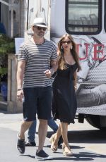 SOFIA VERGARA Out for Lunch on Vacationing in Capri 07/11/2019