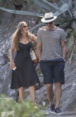 SOFIA VERGARA Out for Lunch on Vacationing in Capri 07/11/2019
