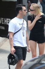 SOPHEI TURNER and Joe Jonas Out in New York 07/30/2019