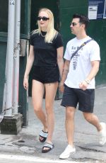 SOPHEI TURNER and Joe Jonas Out in New York 07/30/2019