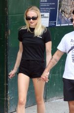 SOPHEI TURNER and Joe Jonas Out in New York 07/30/2019