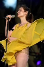 SOPHIE ELLIS-BEXTOR Performs at Lytham Festival in Lytham St Annes 07/12/2019