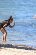SOPHIE KASAEI and TYNE-LEXY CLARSON on the Beach in Ibiza 07/29/2019