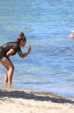 SOPHIE KASAEI and TYNE-LEXY CLARSON on the Beach in Ibiza 07/29/2019