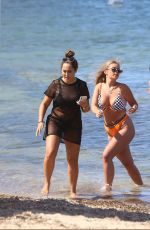 SOPHIE KASAEI and TYNE-LEXY CLARSON on the Beach in Ibiza 07/29/2019
