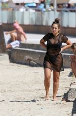 SOPHIE KASAEI and TYNE-LEXY CLARSON on the Beach in Ibiza 07/29/2019