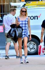 SOPHIE TURNER and Joe Jonas Out Shopping in New York 07/29/2019