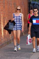 SOPHIE TURNER and Joe Jonas Out Shopping in New York 07/29/2019