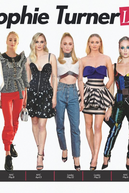 SOPHIE TURNER in Life & Style Weekly, June 2019