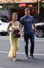 Sports Illustrated Swimsuit Winner BROOKS NADER Out for Dinner in New York 07/17/2019