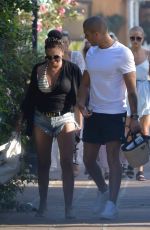 STACEY GIGGS and Max George Out in Marbella 07/18/2019