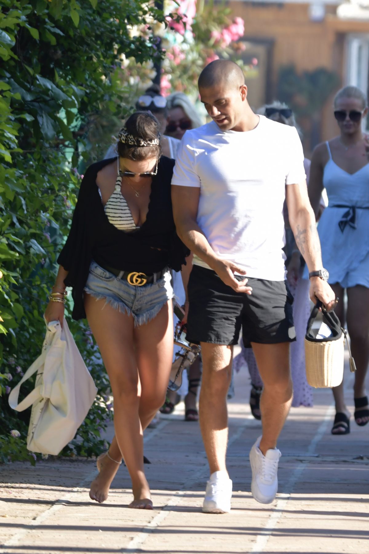 STACEY GIGGS and Max George Out in Marbella 07/18/2019 – HawtCelebs