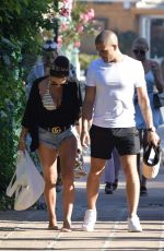 STACEY GIGGS and Max George Out in Marbella 07/18/2019