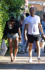 STACEY GIGGS and Max George Out in Marbella 07/18/2019