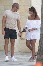 STACEY GIGGS and Max George Out in Marbella 07/25/2019