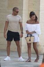 STACEY GIGGS and Max George Out in Marbella 07/25/2019