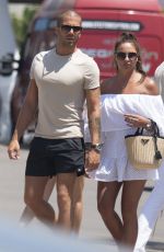 STACEY GIGGS and Max George Out in Marbella 07/25/2019