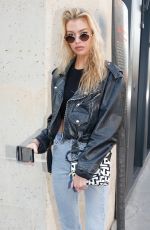 STELLA MAXWELL in Denim Out and About in Paris 07/01/2019