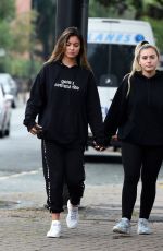 STEPH LAMB and ELLE BROWN Out in Hale in Cheshire 07/31/2019