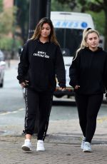 STEPH LAMB and ELLE BROWN Out in Hale in Cheshire 07/31/2019