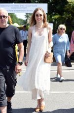 SUKI WATERHOUSE Arrives at Wimbledon Tennis Championships in London 07/11/2019