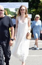 SUKI WATERHOUSE Arrives at Wimbledon Tennis Championships in London 07/11/2019