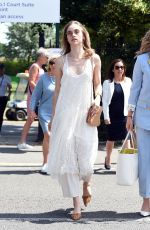 SUKI WATERHOUSE Arrives at Wimbledon Tennis Championships in London 07/11/2019