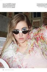 SUKI WATERHOUSE in Tatler Magazine, Russia August 2019
