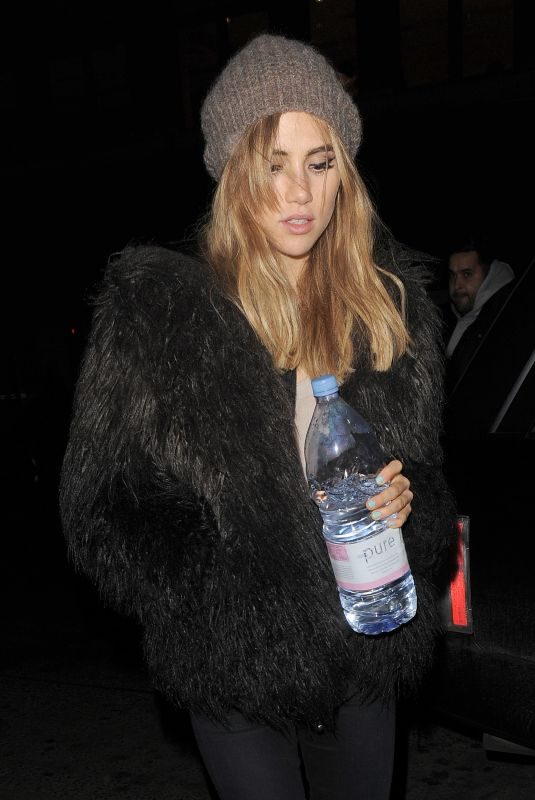 SUKI WATERHOUSE Leaves Vogue Magazine Photoshoot in London 07/21/2019