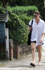 SURANNE JONES Out and About in London 07/24/2019