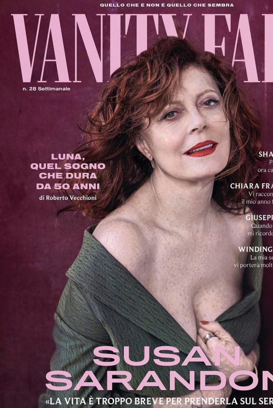 SUSAN SARANDON for Vanity Fair Magazine, Italy July 2019