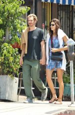 SUSIE ABROMEIT and Andrew Garfield Out in Los Angeles 07/09/2019
